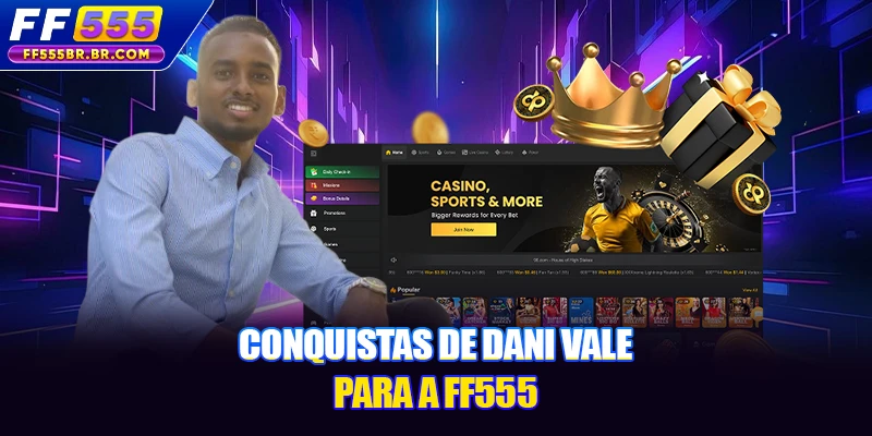 Conquistas de Dani Vale para a FF555