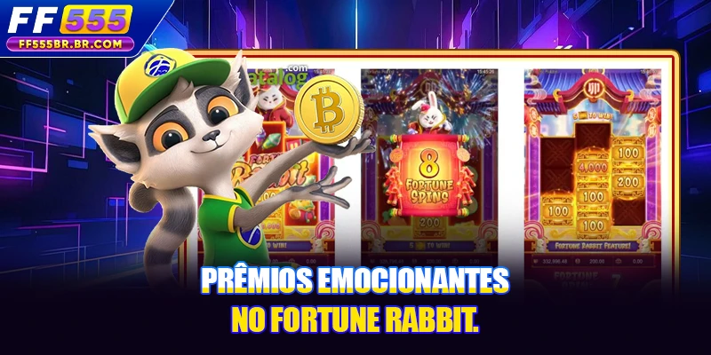 Prêmios emocionantes no Fortune Rabbit